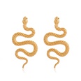 retro exaggerated threedimensional snake earrings fashion alloy earringspicture11
